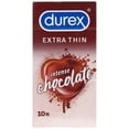 thumbnail image 3 of Durex Extra Thin Flavoured Condoms, 10s each (Bubblegum + Chocolate + Strawberry), 3 of 5