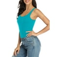 thumbnail image 6 of ANFERRY Womens Tank Top with Shelf Bra Basic Cotton Adjustable Straps Camisoles, 6 of 7
