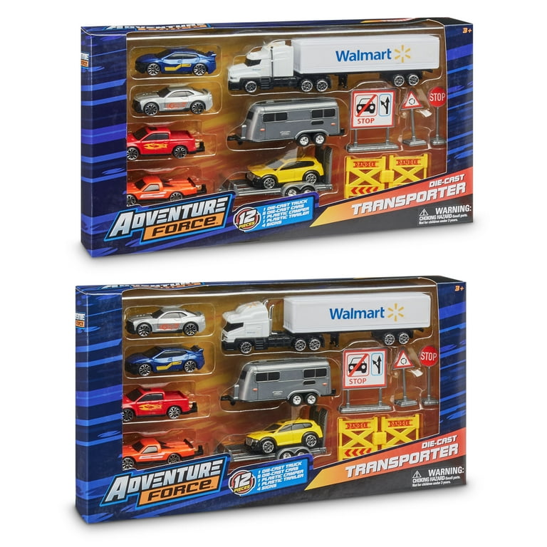 Adventure Force Die Cast Transporter Car Vehicle Playset 12