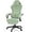 Green, variant on Dowinx Gaming Chair, Fabric Gaming Chairs for Adults with Pocket Spring Cushions and Lumbar Support, Ergonomic Massage Computer Chair with Footrest for Big and Tall, Brown