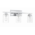 thumbnail image 3 of 20425CH3 Craftmade Lighting Clark - 3 Light Bath Vanity-9.38 Inch Tall and 24.75 Inch Wide-Chrome Finish, 3 of 10