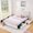 Beige, variant on Queen Bed Frame with Rabbit Ear Headboard and LED Light, Boucle Upholstered Platform with 4 Storage Drawers, No Box Spring Needed, for Bedroom, Guest Room, Apartment, Pink