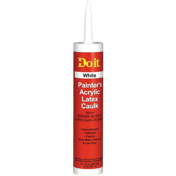 12Pc Do It Best 10.1 Oz. White Painter'S Acrylic Latex Caulk