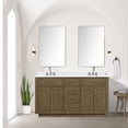 thumbnail image 5 of Abbey 60 in W Grey Oak Double Vanity, Cultured Marble Top and Faucet Set, 5 of 6