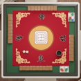 thumbnail image 5 of Slccxzc Mahjong Mat, Anti Slip and Noise Reduction Mahjong Table Cover Portable Game Mat for Mahjong, Poker, Card, Board & Tile Games, 5 of 7