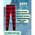 thumbnail image 2 of Too Cool 2 Sleep Boys Pajama Bottoms Kids Plush Fleece Elastic Waist Pajama Pants for Boys, 2 of 5