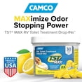 thumbnail image 2 of Paquete de 30 colectores para tratamiento de inodoros Camco TST MAX Camper/RV, 2 of 5