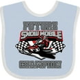 thumbnail image 3 of Inktastic Future Snowmobile Champion Boys or Girls Baby Bib, 3 of 4