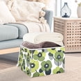 thumbnail image 3 of Yayeee Collapsible Cube Storage Bin with Lid Fabric Closet Decorative Basket with Handles, Gray Floral, 3 of 7