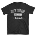 thumbnail image 1 of North Escobares Texas Classic Established Men's Cotton T-Shirt, 1 of 1