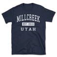 thumbnail image 1 of Millcreek Utah Classic Established Men's Cotton T-Shirt, 1 of 1