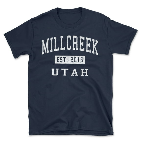 Millcreek Utah Classic Established Men's Cotton T-Shirt