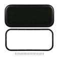 thumbnail image 2 of Fixed RV Window Aluminum Alloy Black Tempered Glass for Motorhome, 2 of 8