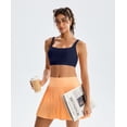 thumbnail image 4 of RUNNING GIRL Women’s Medium Support Sports Bra Square Neck Padded Workout Bra with Removable Pads Wide Strap Yoga Bra, 4 of 5