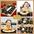 thumbnail image 5 of Educational Preschool Placemats Set of 6 Boho Plastic Table Mats Toddler Children Montessori Place Mats for Kids Washable Vinyl Holiday Table Decoration for Indoor Outdoor Party Kitchen Dining Table, 5 of 9