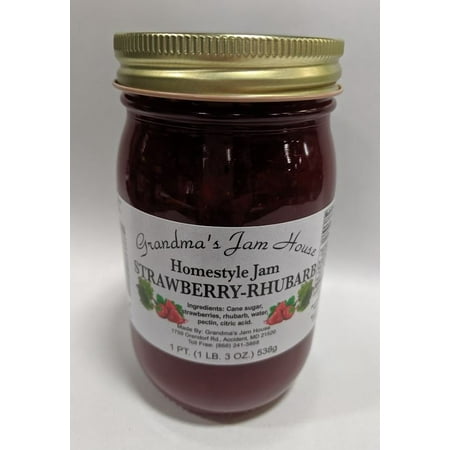 Grandma's Strawberry-Rhubarb Jam (Best Strawberry Rhubarb Jam)