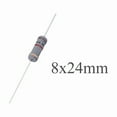 thumbnail image 2 of 10pcs Resistor 5W 5% Tolerance Carbon Film Resistors Axial Lead Gray -110K -5W, 2 of 5