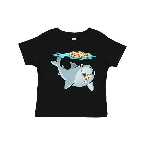 Inktastic Pizza Shark Boys or Girls Toddler T-Shirt