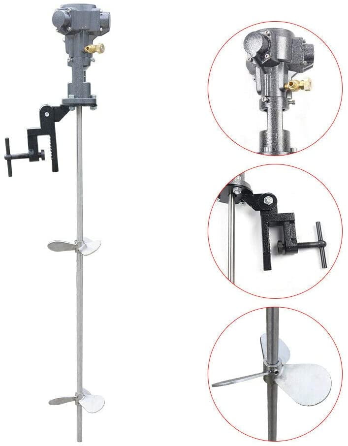 5 Gallons 20L Pneumatic Paint Mixer Ink Mixing Machine Paint Coating