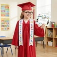 thumbnail image 2 of Alaiyaky Preschool Kindergarten Graduation Cap and Gown with Tassel & Certificate, Graduation Gown for Toddler Kids, 2 of 7