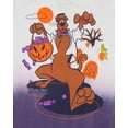 thumbnail image 2 of Scooby-Doo Women's Trick-Or-Treat Scooby Dip-Dye Graphic Print T-Shirt, 2 of 5