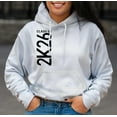 thumbnail image 2 of ThisWear Middle School Graduation Gifts Grad Outfit 2026 Graduation Gifts Class of 2K26 Pullover Hoodie Sweatshirt Small White, 2 of 5