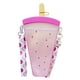 thumbnail image 2 of Botella de agua con para niñas, bonita botella portátil de 320ml para , botella de agua para acampar, senderismo, viajar, pescar al aire Púrpura shamjiam Botella para beber, 2 of 7