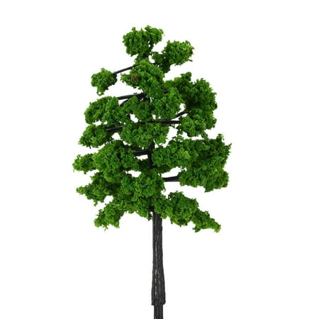 10 Pieces Plastic Model Trees Architectural Model Railroad Layout Garden Landscape Scenery Doll Weddings Diorama