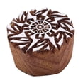 thumbnail image 2 of Tissu Textile Imprimé Design Floral en Bois Traditionnel, 2 of 3