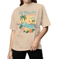 thumbnail image 2 of St. Maarten Caribbean Sunset Vibes Women's T-shirt, 2 of 3