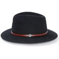 thumbnail image 3 of Cromwell - Stetson Crushable Wool Fedora Hat - TWCMWL, 3 of 4