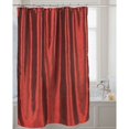 thumbnail image 3 of "Shimmer" Faux Silk Shower Curtain in Slate, 3 of 7