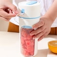 thumbnail image 3 of Big sale Portable Blenders, Blenders Cup, Travel Blenders, Portable Blenders For Shakes, Cup Blenders, 6-Blade Head Powerful Power, 480ml, USB Charging For Gym, Kitchen, 3 of 4