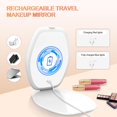 thumbnail image 4 of Espejo de maquillaje COSYGLOW Travel con luz LED de 3 colores, blanco, 4 of 7