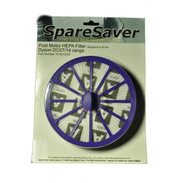 Dyson DC07/14 Replacement Post Motor Hepa Filter, PHC Replacement Brand