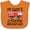 Orange, variant on Inktastic Volunteer Firefighter Daddy Boys or Girls Baby Bib