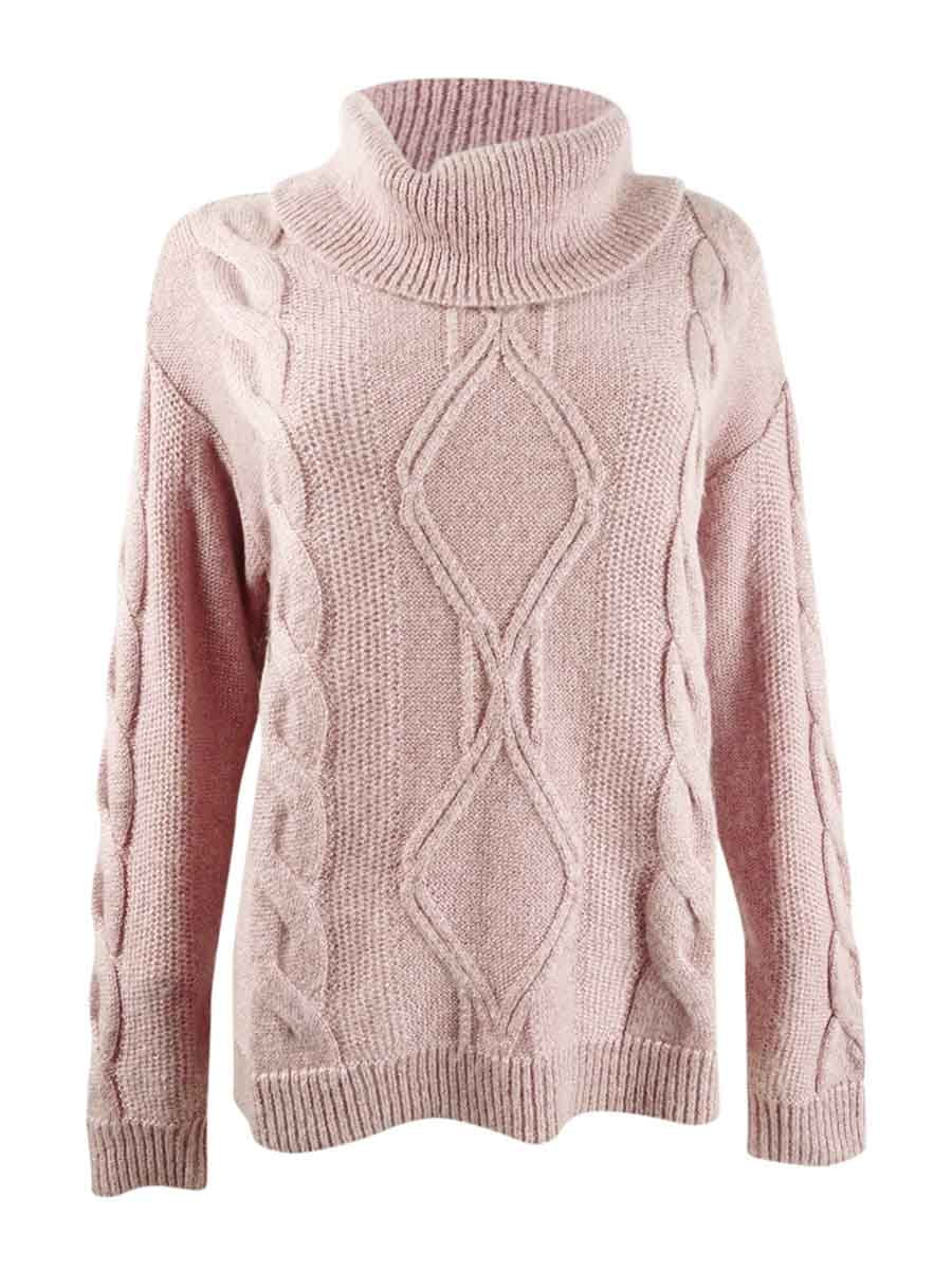 Charter Club Women's Petite Cable-Knit Sweater (PS, Ballet Ribbon)