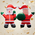 thumbnail image 6 of 33FT Inflatable Santa Claus, Giant Santa With Blower For Xmas Yard Outdoor Party Decoration, 6 of 9