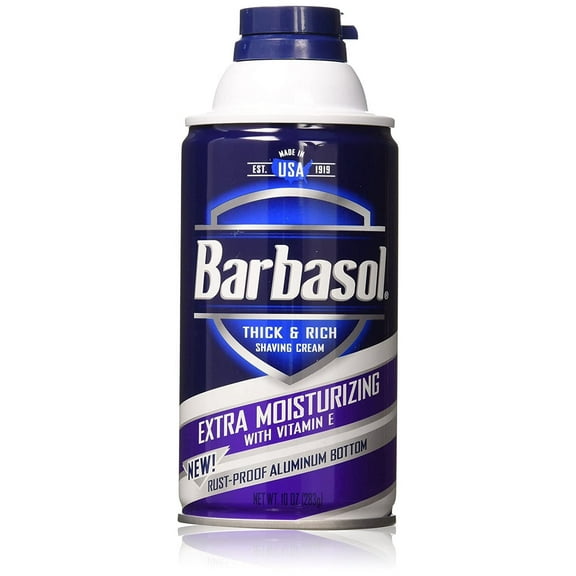 Barbasol Thick and Rich Shaving Cream Extra Moisturizing, 10 oz, 2 Pack