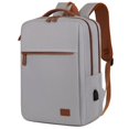 thumbnail image 1 of Business Backpack For Men Women New Trendy Design 15.6-Inch Laptop Backpack Blue Beige Student Schoolbag Boarding Backpack Male, 1 of 6