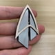 thumbnail image 1 of Admiral JL Picard Pin The Next Generation Communicator Pin dorado Broches Insignia Accesorios de estrella Trek Badge Metal2Estados Unidos Deng Xun unisex, 1 of 2
