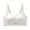 White, variant on Push Up Bras for Women Full Coverage Bralette with 3-Grades Breast Lifter Wireless Everyday Bras with Support & Lift (Black, 40)