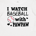 thumbnail image 4 of Inktastic I Watch Baseball with My Pawpaw Boys Baby T-Shirt, 4 of 5