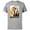 Athletic Heather, variant on Ahsoka Face and Name in Aurebesh Disney+ Series - Short Sleeve Cotton T-Shirt for Adults - Customized-Natural