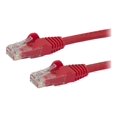 thumbnail image 1 of StarTech.com Câble Ethernet CAT6 8 Pieds, 10 Gigabit Snagless RJ45 650MHz 100W Patch Cordon, CAT 6 10GbE UTP Câble Réseau avec Soulagement de la Souche, Rouge, Testé contre les Duvets/câblage Certifié UL/tia - Catégorie 6 - 24AWG (N6PATCH8RD) - Câble Patch - RJ-45 (m) à RJ-45 (m) - Moulé 6 Pieds - CAT - SNS, 1 of 3