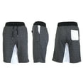 thumbnail image 3 of Men's French Terry Shorts With Contrast Trim Pockets & Waistband, 3 of 5