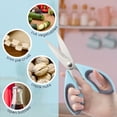 thumbnail image 5 of BambooMN Premium Kitchen Shears - Peppercorn Blue - 1 Scissor, 5 of 5
