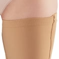 thumbnail image 3 of Ames Walker AW Style 220 Anti-Embolism 18 mmHg Closed Toe Compression Thigh High Stockings Beige Small, 3 of 3