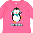 thumbnail image 4 of Inktastic Chillin Penguin Boys or Girls Long Sleeve Toddler T-Shirt, 4 of 5