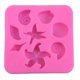 thumbnail image 1 of Moldes de silicona DIY con forma de concha marina de estrellas de mar, molde de galletas de chocolate Feliz Sencillez, 1 of 5